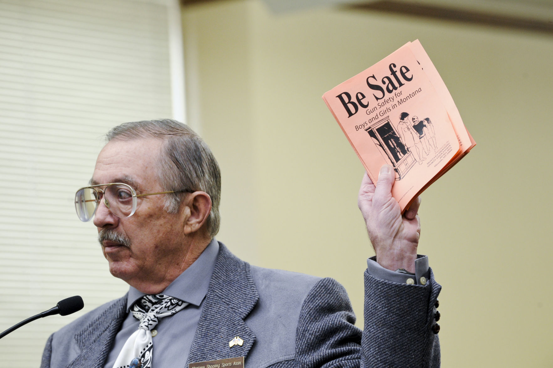 Gary Marbut, lobbyist for the Montana Shooting Sports Association,